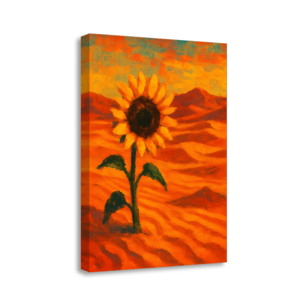 Abstract Sunflower Desert | #0134
