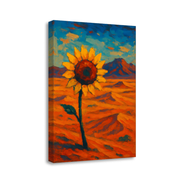 Abstract Sunflower Desert | #0135