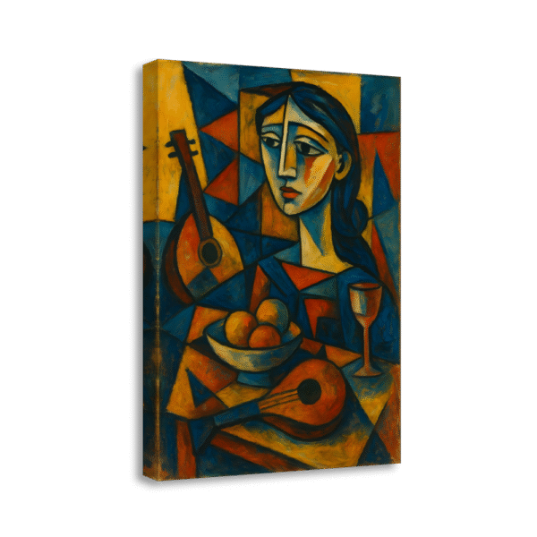 Cubist Woman Still Life | #0006