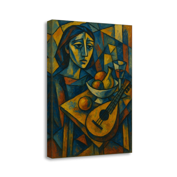 Cubist Woman Still Life | #0015