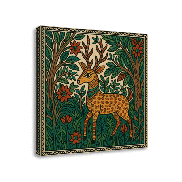 Deer in Madhubani Jungle | #0173