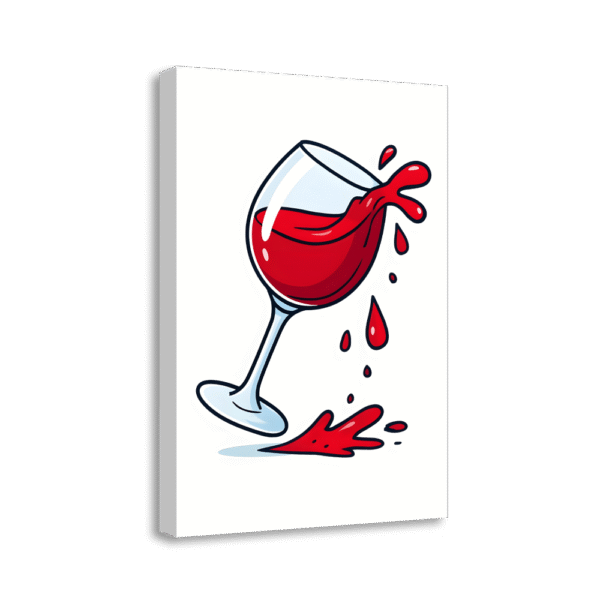 Dynamic Wine Splash | #0149