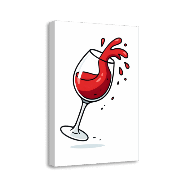 Dynamic Wine Splash | #0150