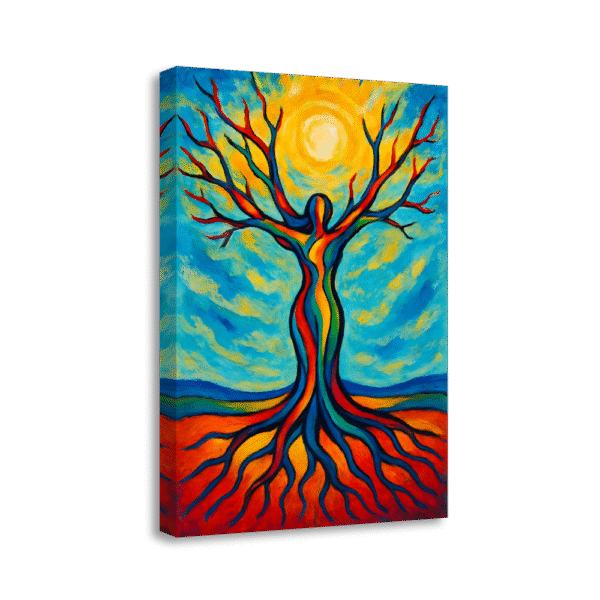 Empowered Multicolored Tree | #0020