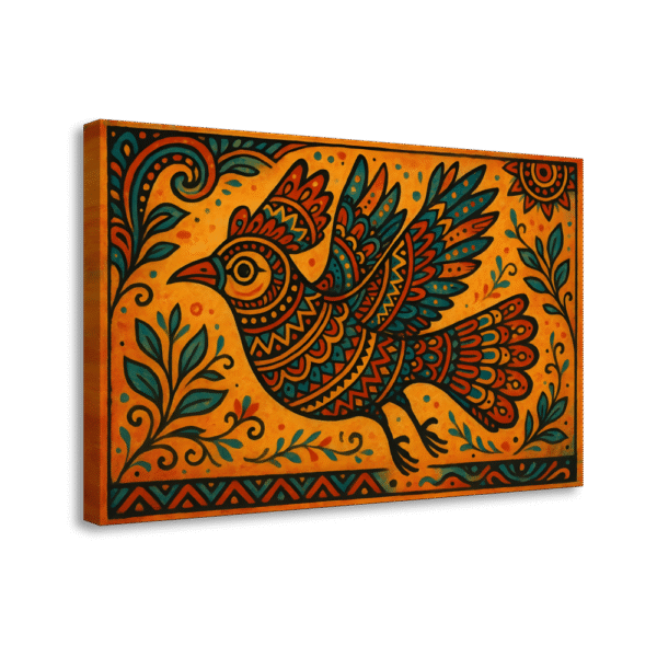 Ethnic Bird Art | #0129