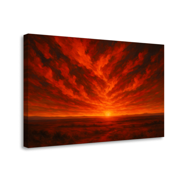 Fiery Southern Sunset | #0046