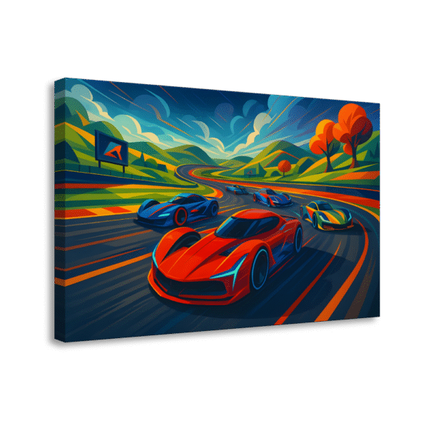 High-Speed Futuristic Race | #0240