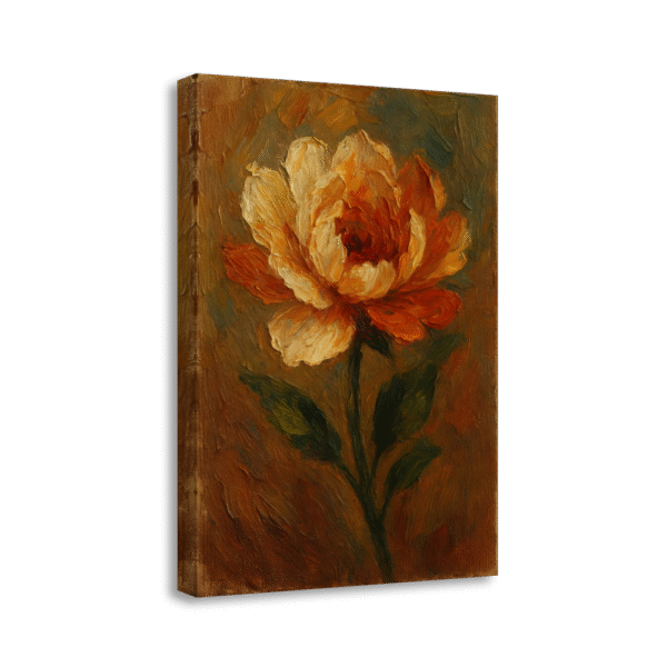 Impasto Flower Art | #0141