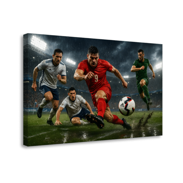 Intense Soccer Match Action | #0242