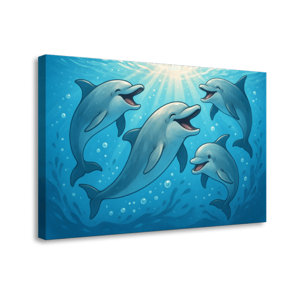 Joyful Dolphin Swim | #0050