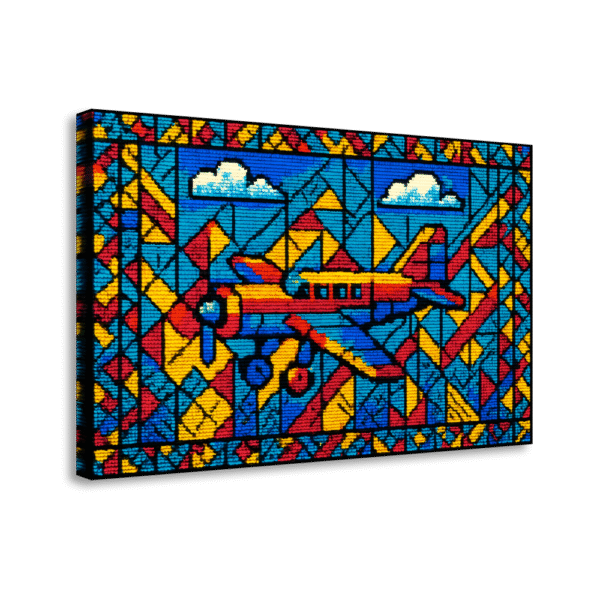 Retro Pixel Art Plane | #0232