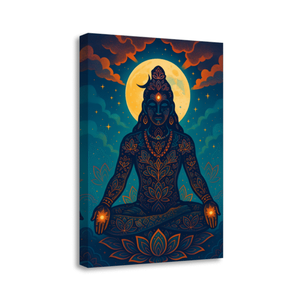 Shiva's Serene Celestial Harmony | #0226