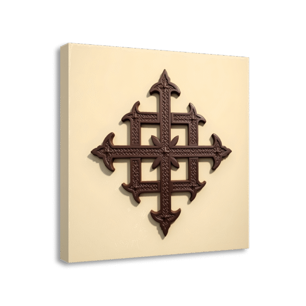 Symbol of the swastik with intricate | #0077