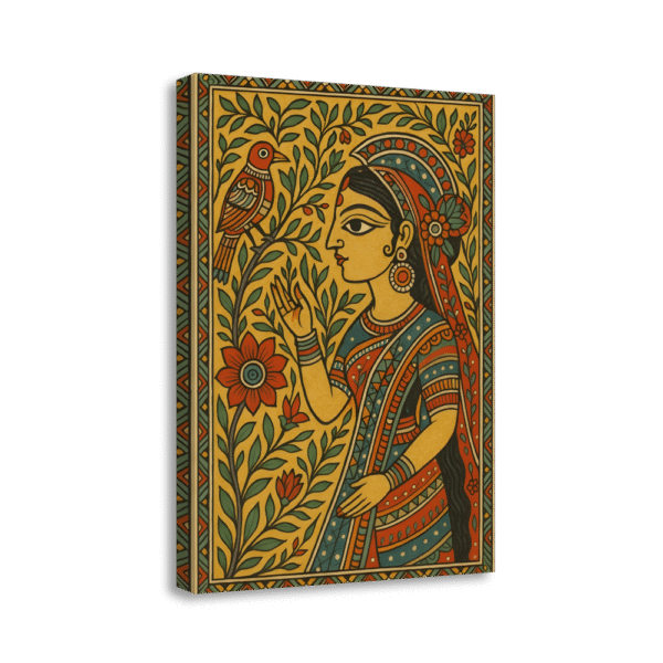 Traditional Madhubani Art | #0165