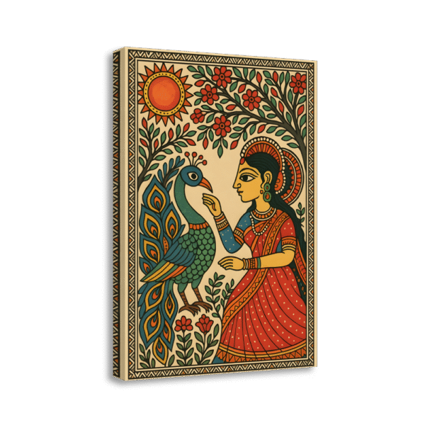 Traditional Madhubani Art | #0166