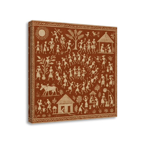 Vibrant Warli Tradition | #0249