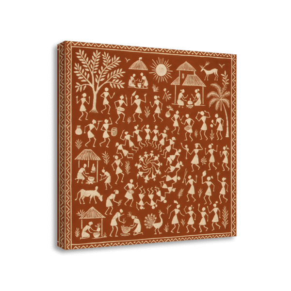 Vibrant Warli Tradition | #0253