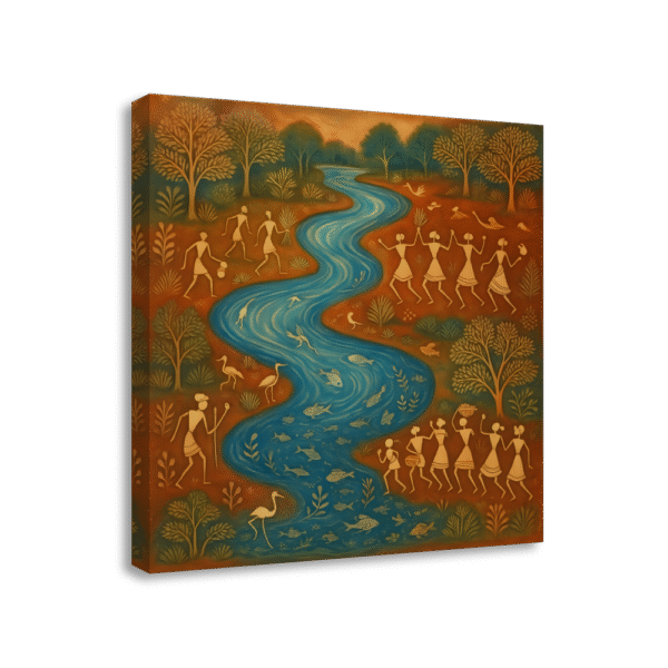 Warli River Celebration | #0245