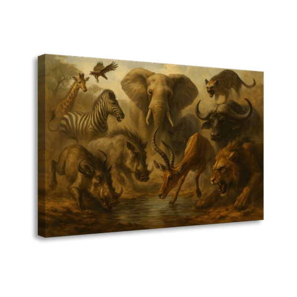 Wildlife Waterhole Tension | #0080