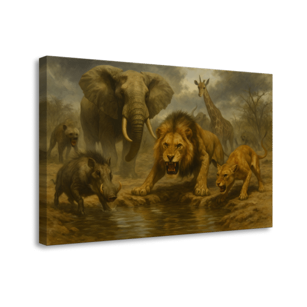 Wildlife Waterhole Tension | #0081