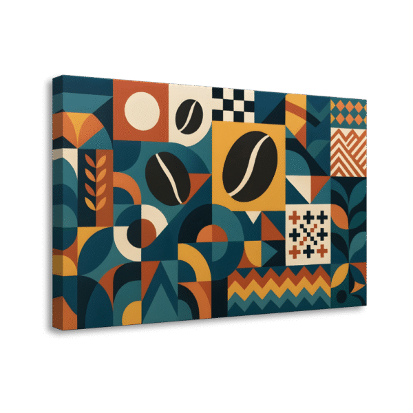 Coffee Inspired Abstract | #0268