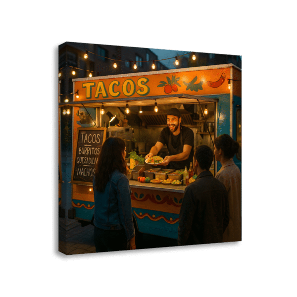 Evening Taco Truck | #0288