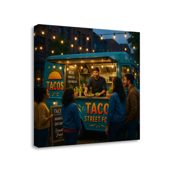 Evening Taco Truck | #0289
