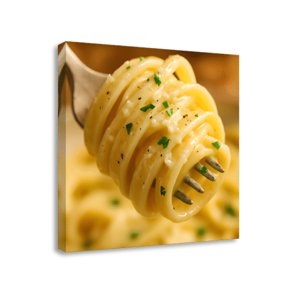 Fettuccine Alfredo Elegance | #0302