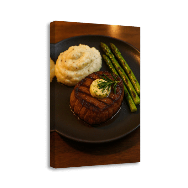 Gourmet Steak Presentation | #0294