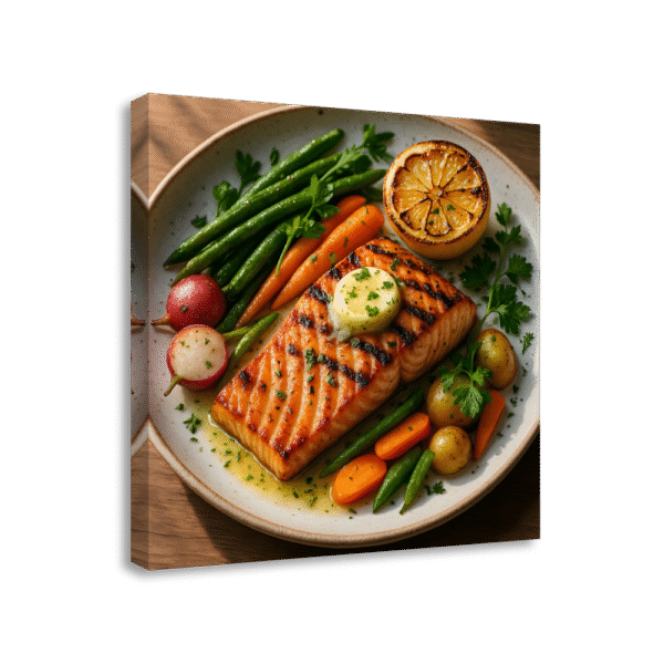 Grilled Salmon Delight  | #0293