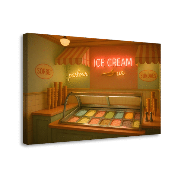 Vintage Ice Cream Parlour | #0310